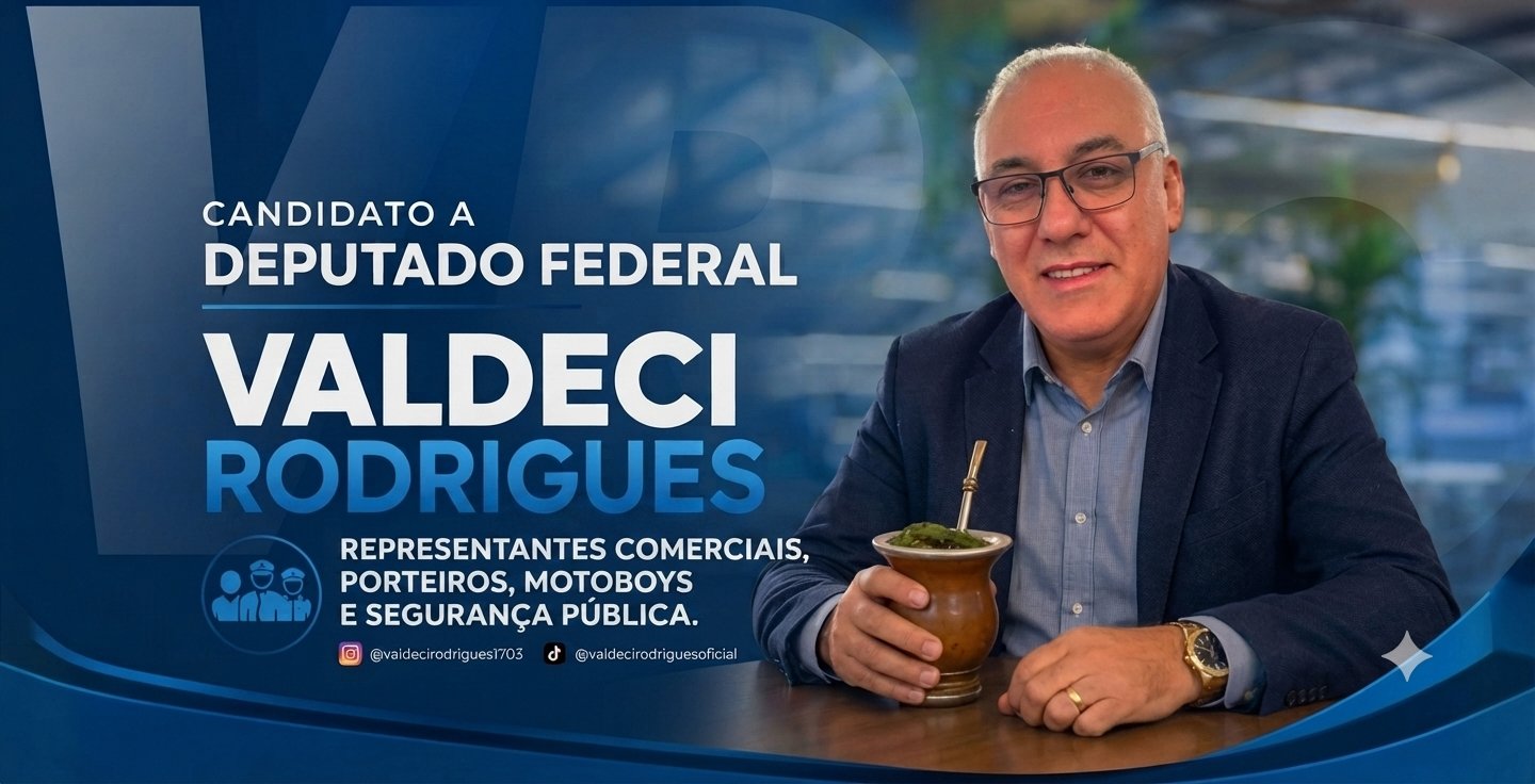 Valdeci Rodrigues — candidato a deputado federal